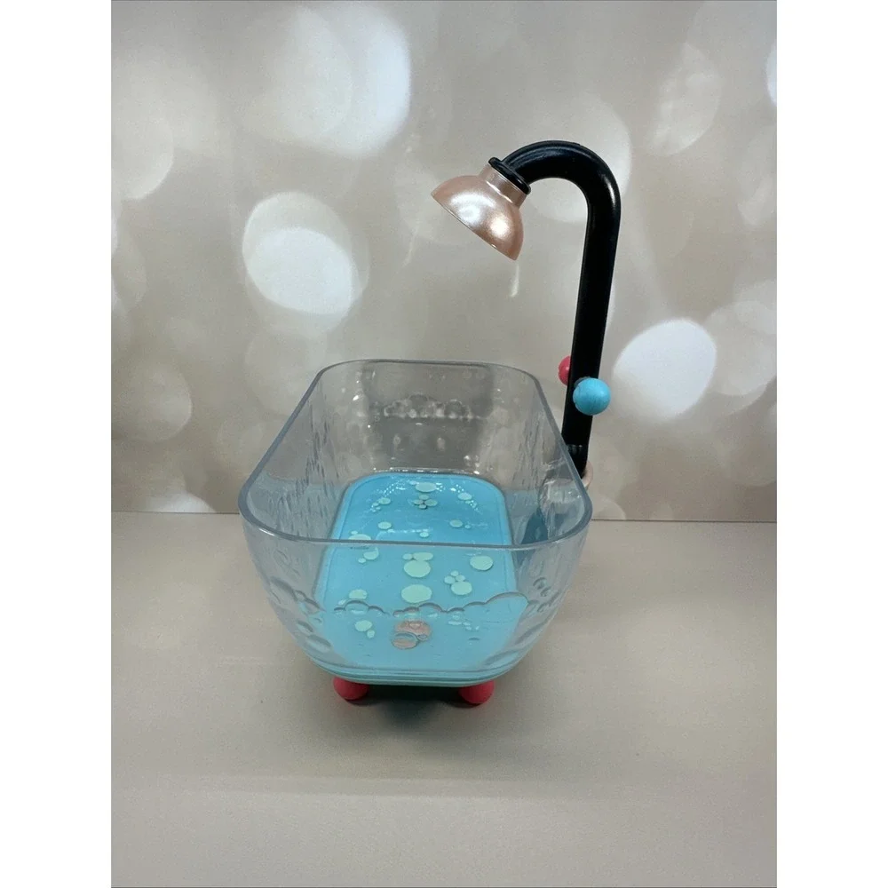 LOL Surprise OMG Doll House Replacement Part Furniture Refrigerator & Shower/Tub